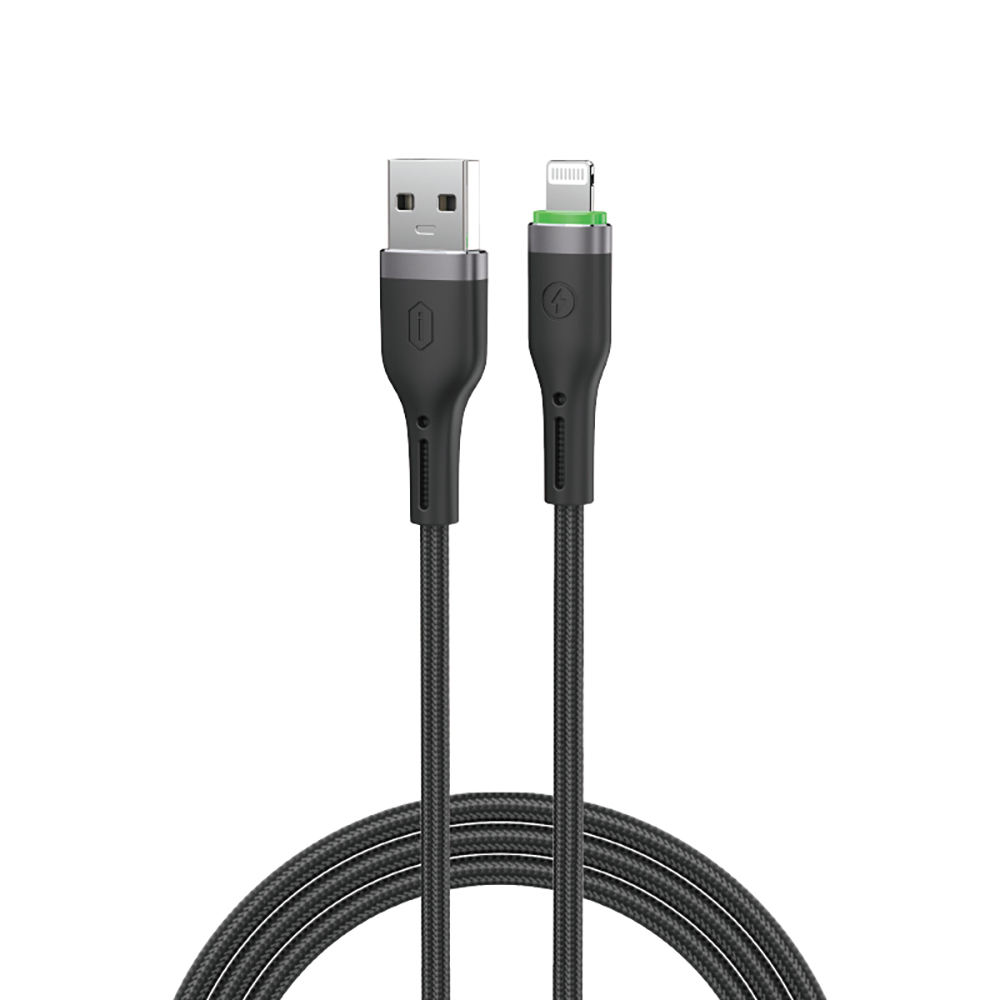 WiWU 12W OringLink Nylon Braided Cable A-L 1M